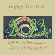 Life is a roller coaster 2023, Linda Ledwidge Picture