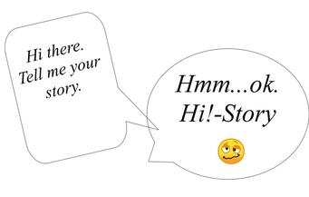 Tell me your story. Ok Hi-Story, What is your Hi-Story? Linda Ledwidge, Mallorca, Majorca
